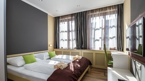 Apartament 4-osobowy Deluxe z widokiem na miasto z 2 pomieszczeniami sypialnianymi