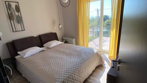 Apartament 4-osobowy z tarasem z panoramą z 2 pomieszczeniami sypialnianymi