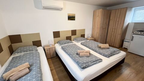 Apartament 4-osobowy Standard z własną kuchnią z 2 pomieszczeniami sypialnianymi