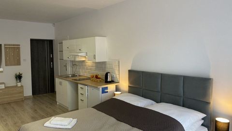 Apartament 4-osobowy z 1 pomieszczeniem sypialnianym