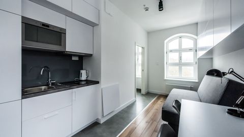 Apartament 2-osobowy Komfort z aneksem kuchennym z 1 pomieszczeniem sypialnianym