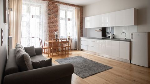 Apartament 4-osobowy Przyjazny podróżom rodzinnym z własną kuchnią z 2 pomieszczeniami sypialnianymi