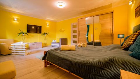 Apartament 6-osobowy Lux Deluxe z 2 pomieszczeniami sypialnianymi