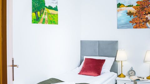 Apartament 4-osobowy Art Komfort z 2 pomieszczeniami sypialnianymi