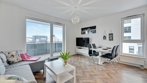 Apartament 6-osobowy na piętrze z panoramą z 3 pomieszczeniami sypialnianymi