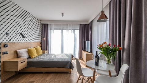 Apartament 3-osobowy Deluxe Przyjazny podróżom rodzinnym z 1 pomieszczeniem sypialnianym