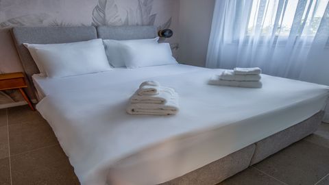 Apartament 4-osobowy Komfort z tarasem z 2 pomieszczeniami sypialnianymi
