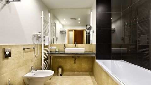 Apartament 4-osobowy Vip z prysznicem (możliwa dostawka)