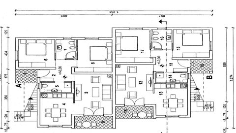 Apartament 6-osobowy na piętrze Family