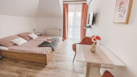 Apartament 2-osobowy Standard Plus z 1 pomieszczeniem sypialnianym
