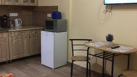Apartament 2-osobowy z klimatyzacją z własną kuchnią z 1 pomieszczeniem sypialnianym