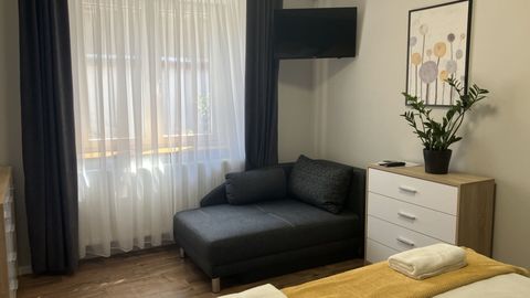 Apartament 3-osobowy Deluxe z widokiem na dziedziniec z 1 pomieszczeniem sypialnianym