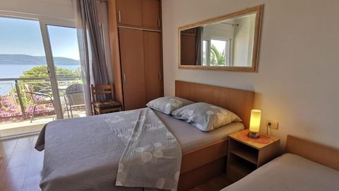 Apartament 5-osobowy z klimatyzacją z widokiem na morze z 2 pomieszczeniami sypialnianymi A-18626-b
