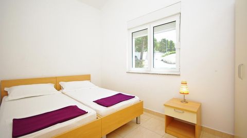 Apartament 5-osobowy z klimatyzacją z widokiem na morze z 3 pomieszczeniami sypialnianymi A-18911-d