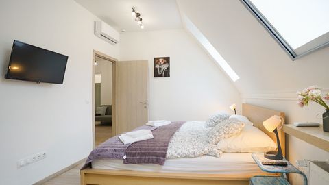 Apartament 6-osobowy Superior z klimatyzacją z 3 pomieszczeniami sypialnianymi