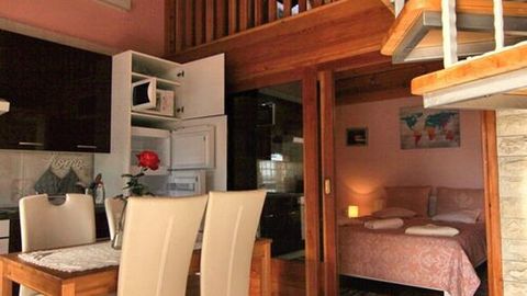Apartament 16-osobowy Komfort z antresolą z 8 pomieszczeniami sypialnianymi (możliwa dostawka)