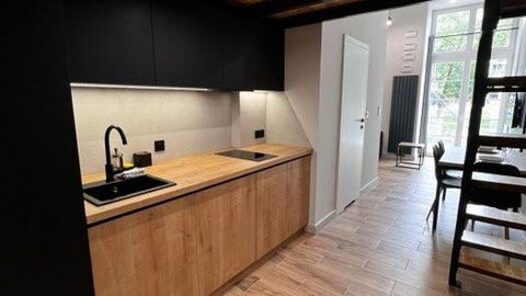 Apartament 4-osobowy z antresolą z 2 pomieszczeniami sypialnianymi