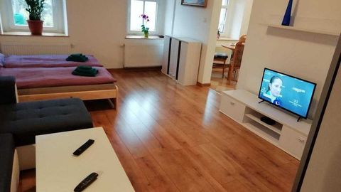 Apartament 2-osobowy z aneksem kuchennym (możliwa dostawka)