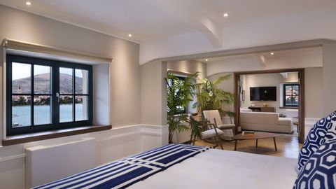 Rezydencja pokój 2-osobowy Deluxe z widokiem na morze z 1 pomieszczeniem sypialnianym (możliwa dostawka)