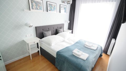 Apartament 4-osobowy Family z klimatyzacją z 2 pomieszczeniami sypialnianymi