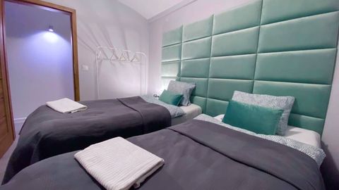 Apartament 6-osobowy na parterze Premium z 3 pomieszczeniami sypialnianymi
