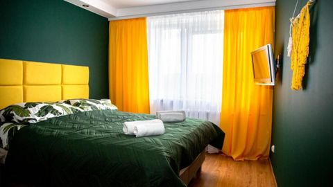 Apartament 6-osobowy Standard Plus z widokiem na jezioro z 3 pomieszczeniami sypialnianymi