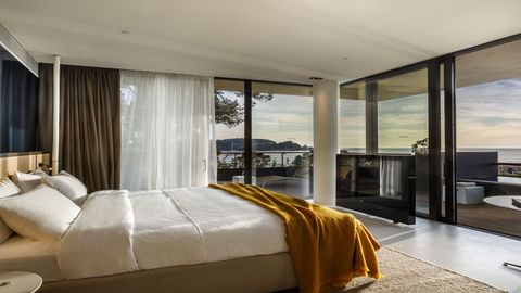 Rezydencja pokój 3-osobowy na piętrze z widokiem na morze z 2 pomieszczeniami sypialnianymi