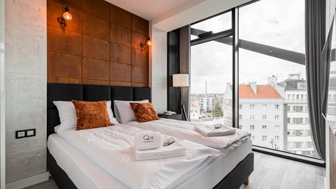 Apartament 4-osobowy Deluxe z panoramą z 2 pomieszczeniami sypialnianymi