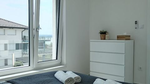 Apartament 5-osobowy z klimatyzacją z panoramą