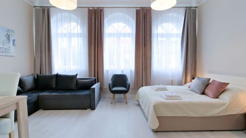 Apartament 4-osobowy Komfort z 1 pomieszczeniem sypialnianym