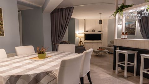 Apartament 10-osobowy Komfort Family z 4 pomieszczeniami sypialnianymi