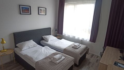 Apartament 3-osobowy na piętrze z 2 pomieszczeniami sypialnianymi