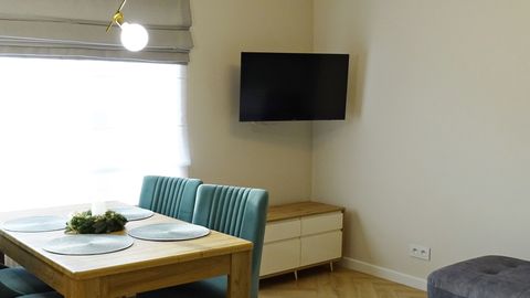 Apartament 4-osobowy na parterze Lux z 2 pomieszczeniami sypialnianymi