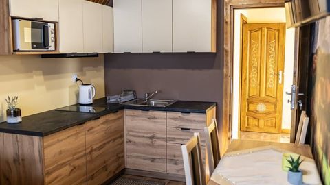 Apartament 4-osobowy z łazienką z aneksem kuchennym z 2 pomieszczeniami sypialnianymi