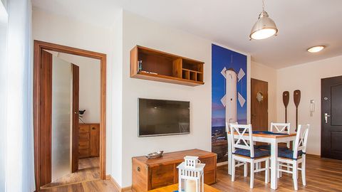 Apartament 4-osobowy z widokiem na morze z 2 pomieszczeniami sypialnianymi