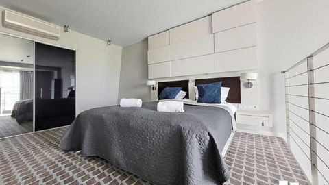 Apartament 4-osobowy z widokiem na morze z 2 pomieszczeniami sypialnianymi