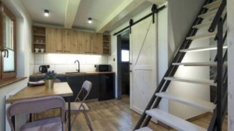 Apartament 4-osobowy z dostępem do ogrodu z własną kuchnią z 1 pomieszczeniem sypialnianym