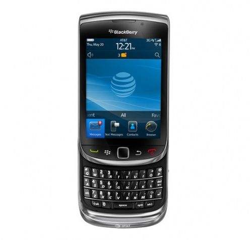 blackberry torch slide