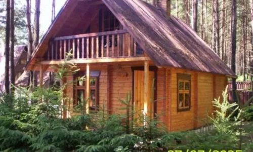 Domek nad jeziorem Kalwa Krzywonoga