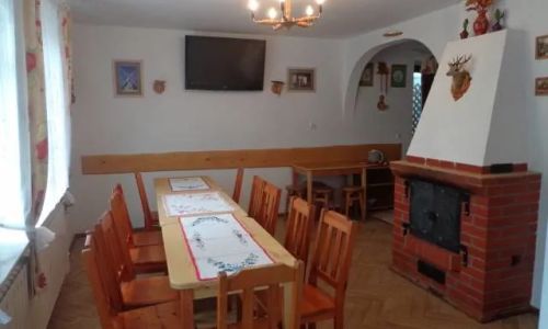 Domek z kominkiem nad jez. na Kaszubach Sulęczyno