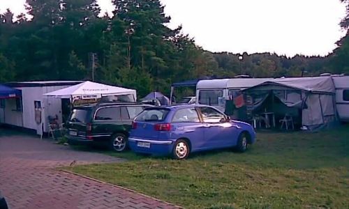  Pole Namiotowe"Kotwica" z przyczepami campingowymi Pustkowo