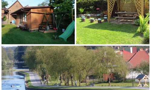 Domek i pokoje nad kanałem Augustów