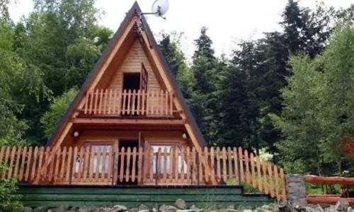 Domek na skale. Andrychów