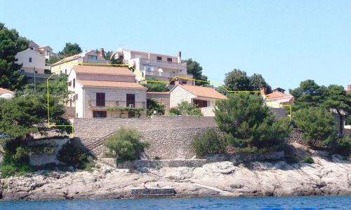 Apartmanok és Szobák A Tenger Mellett Puntinak, Brac - 12255 Puntinak