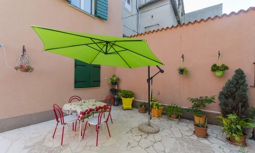 House Poets street in old Sibenik