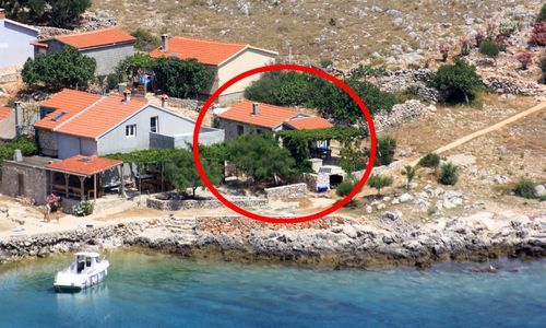Halászkunyhó Nyaraláshoz A Tenger Mellett Öböl Statival, Kornati - 8164 Statival