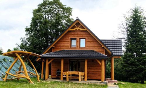 Domki całoroczne Bieszczadzkie Dworki Ropienka