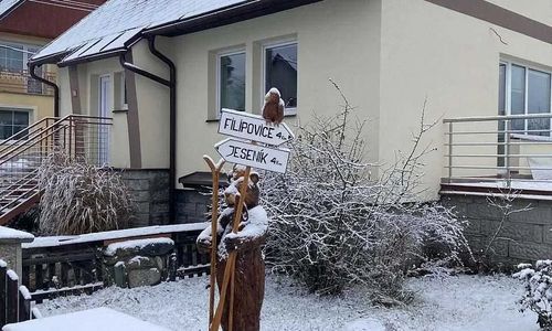 Chata u medvěda Adolfovice Bělá pod Pradědem