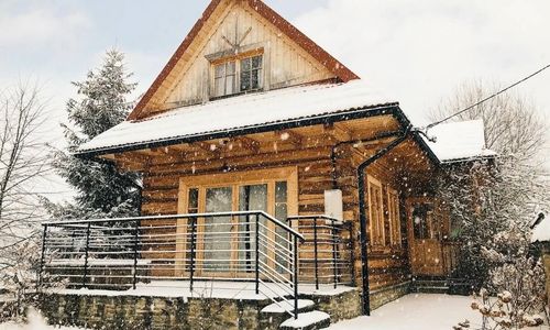 Góralski dom w Łostówce Mszana Dolna