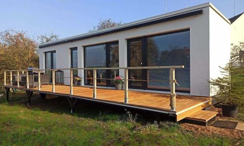 Tiny House Black Swallow (Ranch 66) Tršice